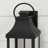 Capital Lighting 946421BK Bradford 2 Light Outdoor Wall Lantern Black