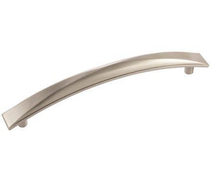 Amerock Cabinet Pull Satin Nickel 6-5/16 inch (160 mm) Center to Center Extensity 1 Pack Drawer Pull Drawer Handle Cabinet Hardware