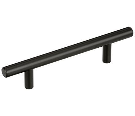 Amerock Cabinet Pull Black Bronze 3-3/4 inch (96 mm) Center to Center Bar Pulls 1 Pack Drawer Pull Drawer Handle Cabinet Hardware