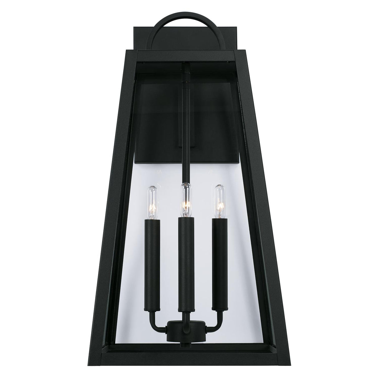 Capital Lighting 943743BK Leighton 4 Light Outdoor Wall Lantern Black