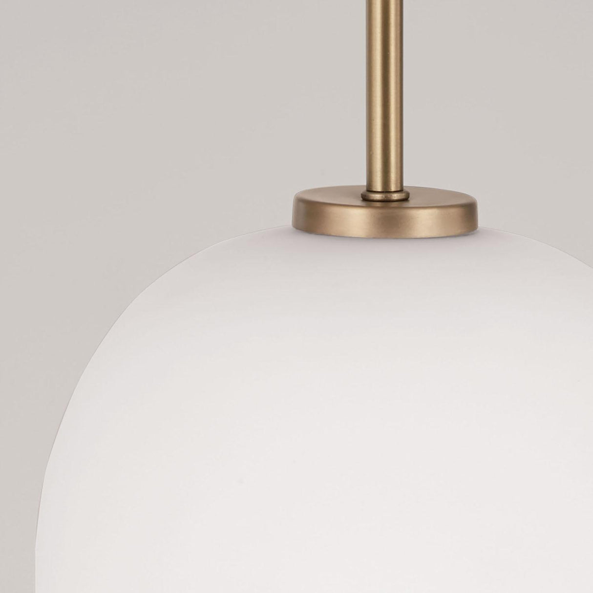 Capital Lighting 348811AD Lawson 1 Light Pendant Aged Brass