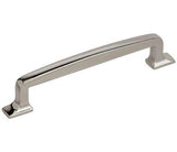 Amerock Cabinet Pull Polished Nickel 5-1/16 inch (128 mm) Center to Center Westerly 1 Pack Drawer Pull Drawer Handle Cabinet Hardware