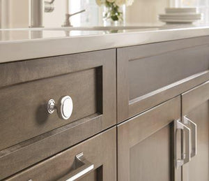 Amerock Cabinet Pull Polished Chrome 3-3/4 inch (96 mm) Center-to-Center Exceed 1 Pack Drawer Pull Cabinet Handle Cabinet Hardware