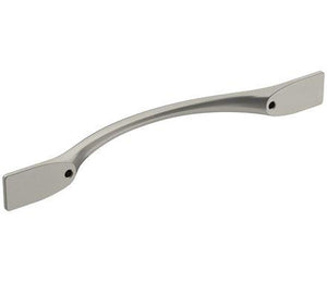 Amerock Cabinet Pull Satin Nickel 5-1/16 inch (128 mm) Center-to-Center Uprise 1 Pack Drawer Pull Cabinet Handle Cabinet Hardware