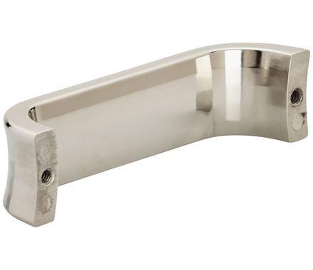 Amerock Cabinet Pull Polished Nickel 3-3/4 inch (96 mm) Center to Center Concentric 1 Pack Drawer Pull Drawer Handle Cabinet Hardware
