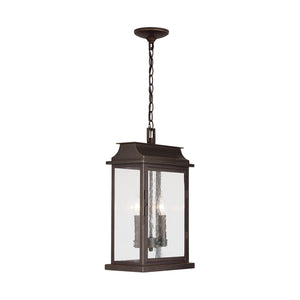 Capital Lighting 936823OZ Bolton 2 Light Outdoor Hanging Lantern Oiled Bronze