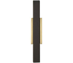 Amerock BP67BGLMB Kitchen Cabinet Door or Drawer Knob Brushed Gold/Matte Black 2-3/4 inch (70 mm) Length Urbanite 1 Pack Furniture Hardware Bathroom Cabinet Hardware