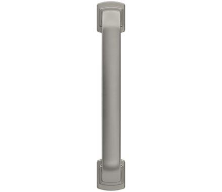 Amerock Cabinet Pull Satin Nickel 3-3/4 inch (96 mm) Center-to-Center Surpass 1 Pack Drawer Pull Cabinet Handle Cabinet Hardware