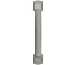 Amerock Cabinet Pull Satin Nickel 3-3/4 inch (96 mm) Center-to-Center Surpass 1 Pack Drawer Pull Cabinet Handle Cabinet Hardware