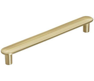 Amerock Cabinet Pull Golden Champagne 5-1/16 inch (128 mm) Center to Center Concentric 1 Pack Drawer Pull Drawer Handle Cabinet Hardware