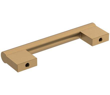 Amerock Cabinet Pull Champagne Bronze 3-3/4 inch (96 mm) Center-to-Center Versa 1 Pack Drawer Pull Cabinet Handle Cabinet Hardware