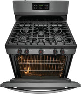 Frigidaire FFGF3054TD 30" Gas Freestanding Range, Self Clean, 5.0 CF, Continuous Grates