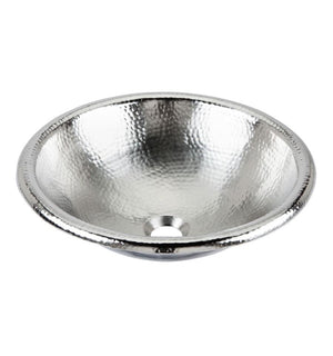 Thompson Traders Hammered Nickel Alder Bath Sink Tacambaro 2RP-BRN Nickel
(Hammered)