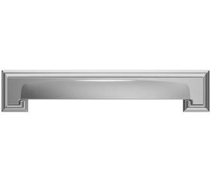 Amerock Cabinet Cup Pull Polished Chrome 5-1/16 inch & 6-5/16 inch (128 mm & 160 mm) Center-to-Center Appoint 1 Pack Drawer Pull Cabinet Handle Cabinet Hardware