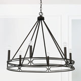 Capital Lighting 443461OB Merrick 6 Light Chandelier Old Bronze