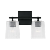 Capital Lighting 141721MB-508 Lexi 2 Light Vanity Matte Black