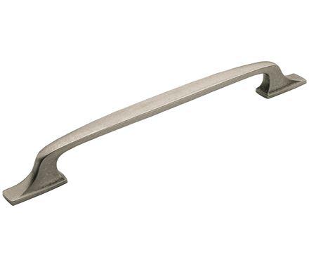 Amerock Appliance Pull Aged Pewter 12 inch (305 mm) Center to Center Highland Ridge 1 Pack Drawer Pull Drawer Handle Cabinet Hardware