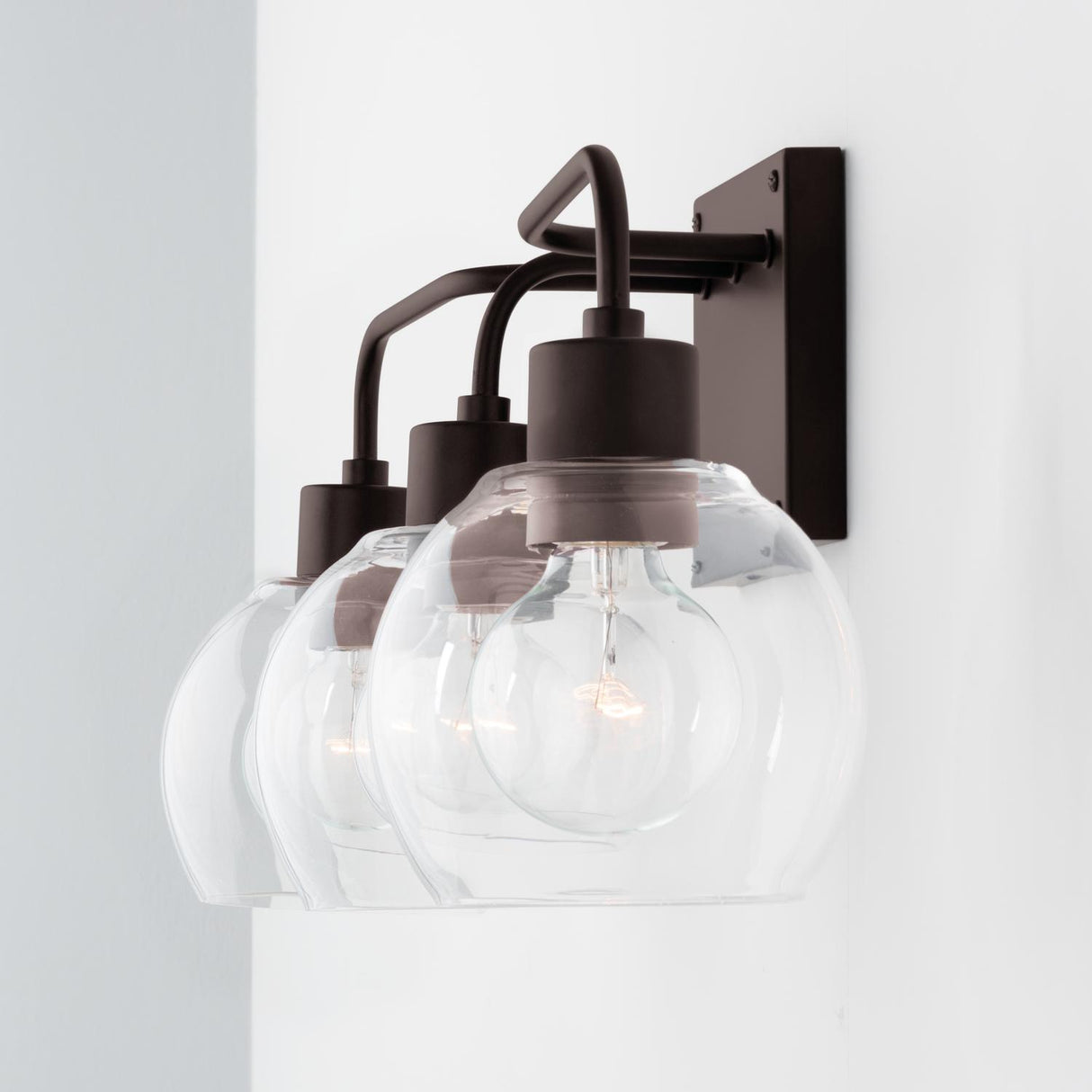 Capital Lighting 120031BZ-426 Tanner 3 Light Vanity Bronze