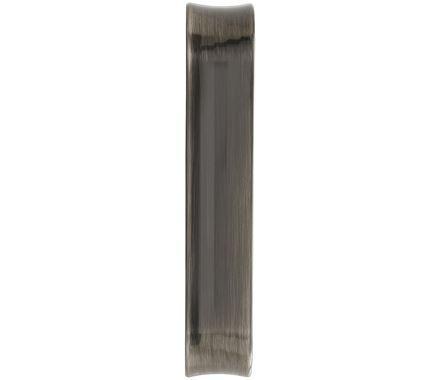 Amerock Cabinet Pull Gunmetal 5-1/16 inch (128 mm) Center to Center Concentric 1 Pack Drawer Pull Drawer Handle Cabinet Hardware