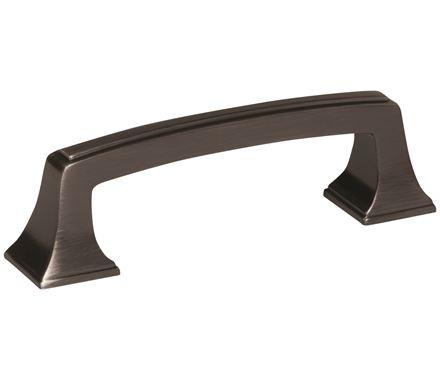 Amerock Cabinet Pull Gunmetal 3 inch (76 mm) Center to Center Mulholland 1 Pack Drawer Pull Drawer Handle Cabinet Hardware