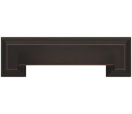 Amerock Cabinet Cup Pull Oil Rubbed Bronze 3 inch & 3-3/4 inch (76mm & 96 mm) Center-to-Center Appoint 1 Pack Drawer Pull Cabinet Handle Cabinet Hardware
