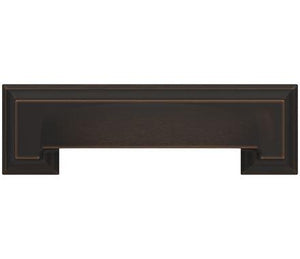 Amerock Cabinet Cup Pull Oil Rubbed Bronze 3 inch & 3-3/4 inch (76mm & 96 mm) Center-to-Center Appoint 1 Pack Drawer Pull Cabinet Handle Cabinet Hardware