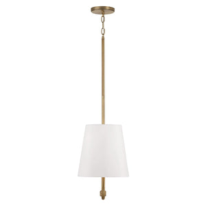 Capital Lighting 849421AD Brody 2 Light Island Aged Brass