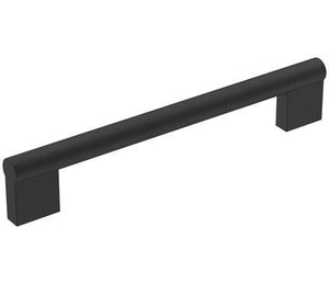 Amerock Cabinet Pull Matte Black 6-5/16 inch (160 mm) Center-to-Center Versa 1 Pack Drawer Pull Cabinet Handle Cabinet Hardware