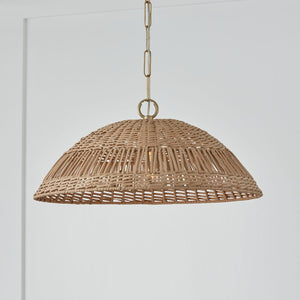 Capital Lighting 347511MA Naomi 1 Light Pendant Matte Brass