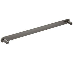 Amerock Cabinet Pull Gunmetal 10-1/16 inch (256 mm) Center to Center Concentric 1 Pack Drawer Pull Drawer Handle Cabinet Hardware