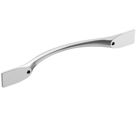 Amerock Cabinet Pull Polished Chrome 5-1/16 inch (128 mm) Center-to-Center Uprise 1 Pack Drawer Pull Cabinet Handle Cabinet Hardware