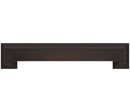 Amerock Cabinet Cup Pull Oil Rubbed Bronze 5-1/16 inch & 6-5/16 inch (128 mm & 160 mm) Center-to-Center Appoint 1 Pack Drawer Pull Cabinet Handle Cabinet Hardware