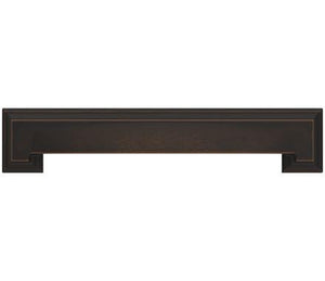 Amerock Cabinet Cup Pull Oil Rubbed Bronze 5-1/16 inch & 6-5/16 inch (128 mm & 160 mm) Center-to-Center Appoint 1 Pack Drawer Pull Cabinet Handle Cabinet Hardware
