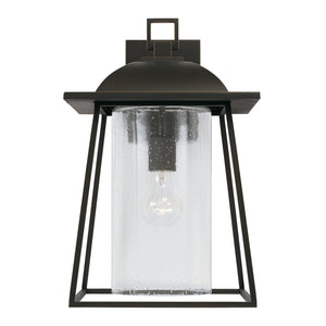Capital Lighting 943613OZ Durham 1 Light Outdoor Wall Lantern Oiled Bronze