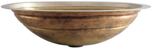 Thompson Traders Quintana Bath Sink Quintana KC2OBC Satin Brass and Burnished Nickel
(Smooth)