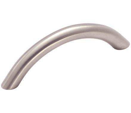 Amerock Cabinet Pull Stainless Steel 3 inch (76 mm) Center to Center Stainless Steel 1 Pack Drawer Pull Drawer Handle Cabinet Hardware