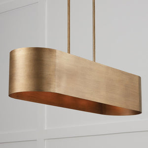 Capital Lighting 839051ML Jude 5 Light Island Fixture Mystic Lustre