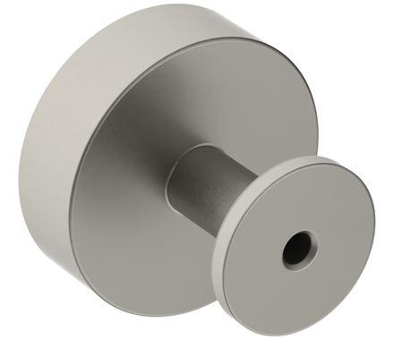 Amerock Cabinet Knob Satin Nickel 1-1/4 inch (32 mm) Diameter Radius 1 Pack Drawer Knob Cabinet Hardware