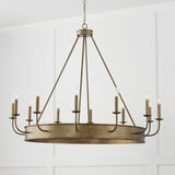 Capital Lighting 449201ML Nole 12 Light Chandelier Mystic Luster