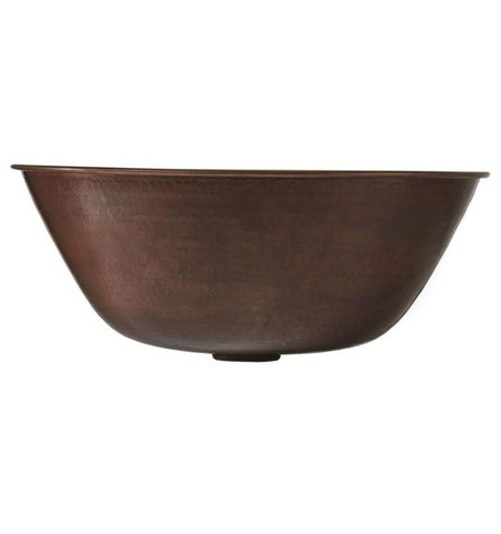 Thompson Traders Black Copper Beech Bath Sink Leon 2RW/OR-BC Aged Copper
(Hammered)