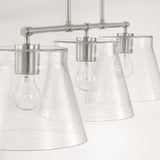 Capital Lighting 846931BN Baker 3 Light Island Brushed Nickel