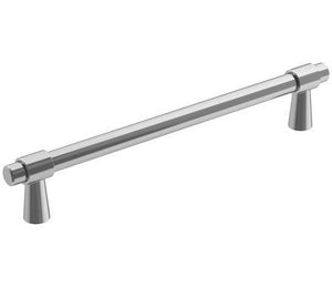 Amerock Cabinet Pull Polished Chrome 6-5/16 inch (160 mm) Center-to-Center Destine 1 Pack Drawer Pull Cabinet Handle Cabinet Hardware