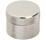 Amerock Cabinet Knob Polished Nickel 1-1/4 inch (32 mm) Diameter Transcendent 1 Pack Drawer Knob Cabinet Hardware