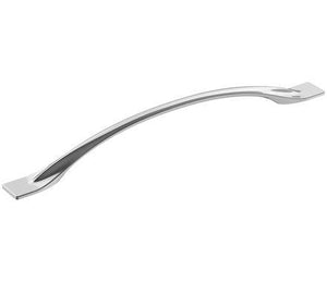 Amerock Cabinet Pull Polished Chrome 8-13/16 inch (224 mm) Center-to-Center Uprise 1 Pack Drawer Pull Cabinet Handle Cabinet Hardware