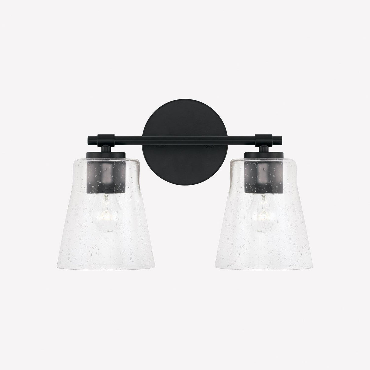 Capital Lighting 146921MB-533 Baker 2 Light Vanity Matte Black