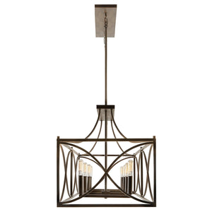 Capital Lighting 829181NG Tybee 8 Light Island Nordic Grey