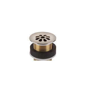 Thompson Traders Bath Drain Brushed Nickel Finish Flower Style Grid  TDG15-BRN Nickel