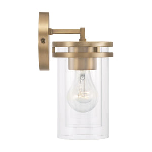 Capital Lighting 148731AD-539 Fuller 3 Light Vanity Aged Brass