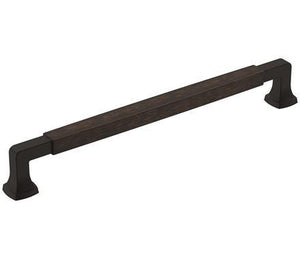 Amerock Cabinet Pull Oil Rubbed Bronze 8-13/16 inch (224 mm) Center-to-Center Stature 1 Pack Drawer Pull Cabinet Handle Cabinet Hardware