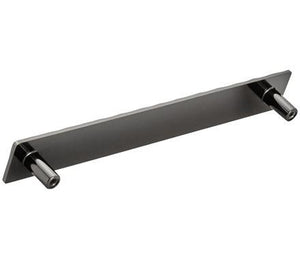 Amerock Cabinet Pull Gunmetal 7-9/16 inch (192 mm) Center to Center Kamari 1 Pack Drawer Pull Drawer Handle Cabinet Hardware